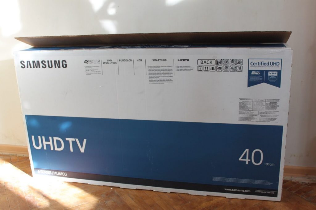 Правильная упаковка телевизора для перевозки